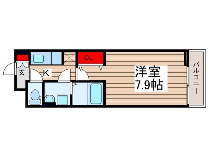クラール上福岡の物件間取画像