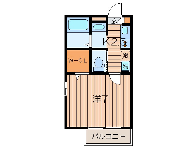 リラックス浜町の物件間取画像