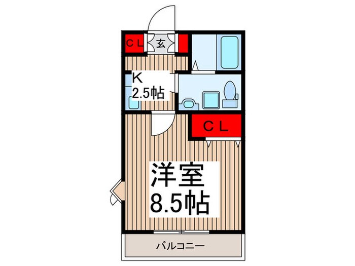 物件間取画像