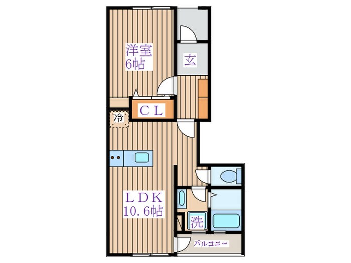 レギアガーデンの物件間取画像