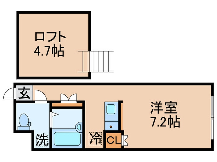 ＭＩＮＡ　ＮＩＪＵＫＵの物件間取画像