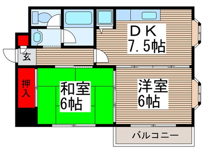 シュペリュールの物件間取画像