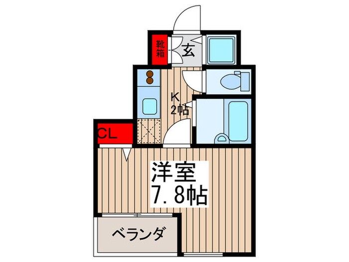 ガ－ラプレイス錦糸町の物件間取画像