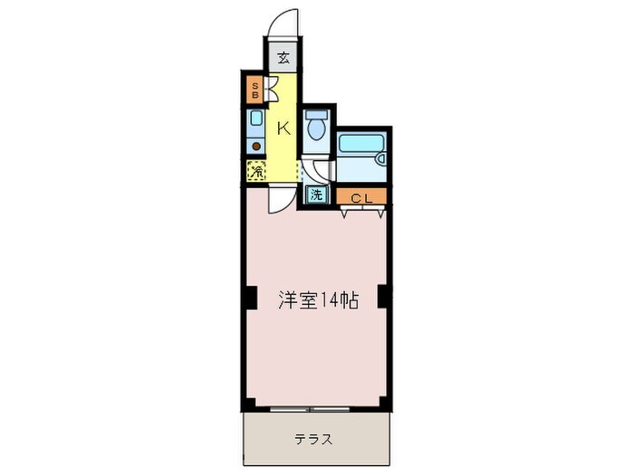 ﾜｺｰ第2ﾏﾝｼｮﾝの物件間取画像