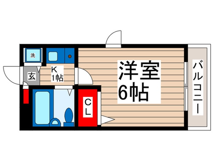 サンネコザネの物件間取画像