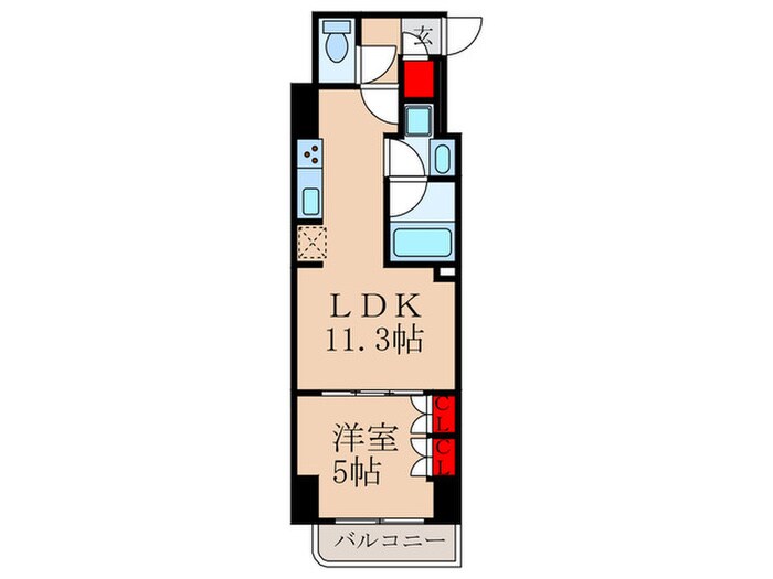 ジオエント中野の物件間取画像