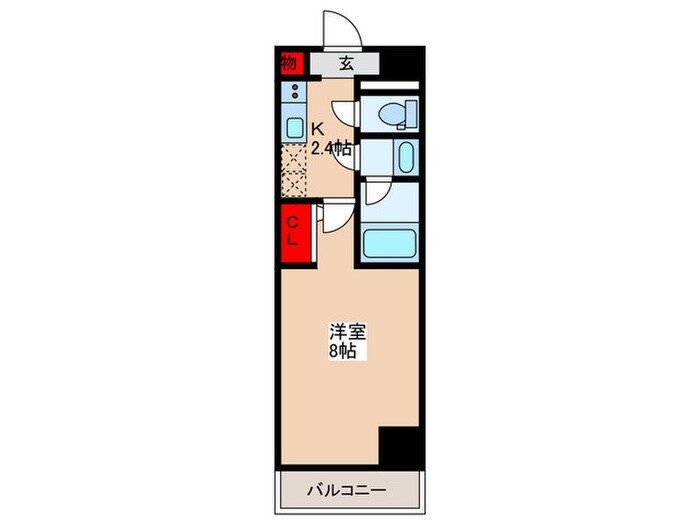 リバーレ中野坂上の物件間取画像