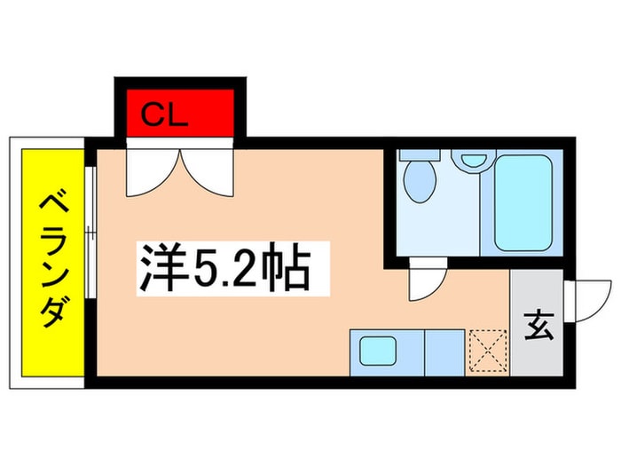 クレール新百合の物件間取画像