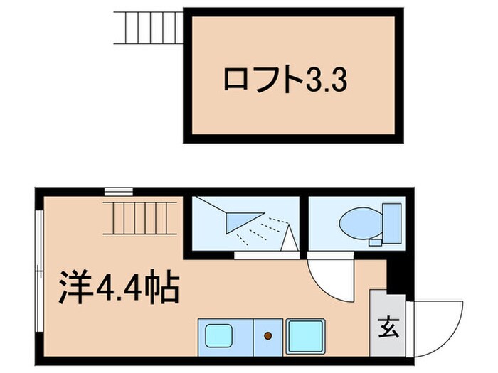 ノースアウルの物件間取画像