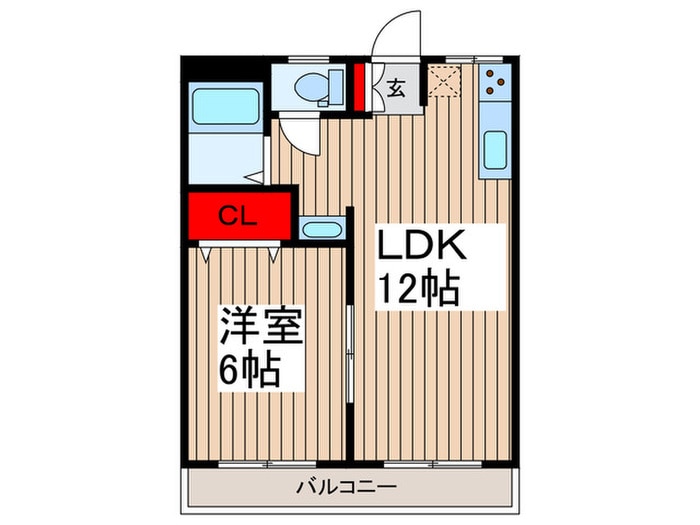 ハイツリィ－芝の物件間取画像