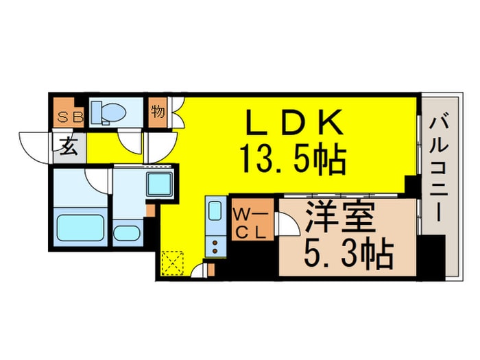 エミリブ石神井公園の物件間取画像