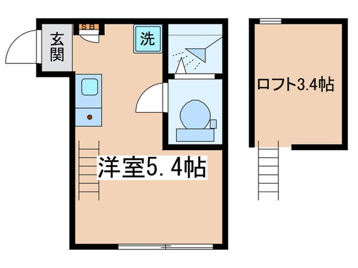 リヴィエール明大前の物件間取画像