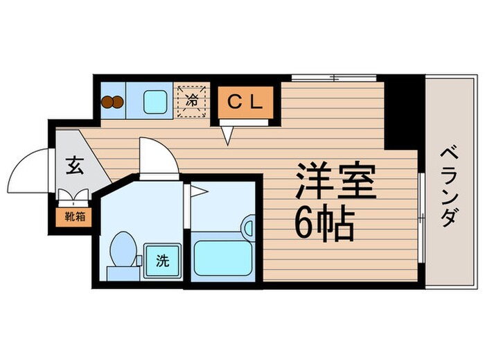 ＴＨＥパ－ムス新小岩の物件間取画像