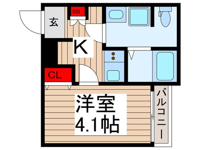 仮)ミュオン北千住の物件間取画像