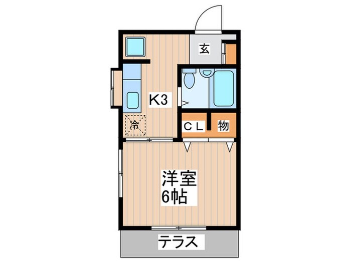 サントピア桃井の物件間取画像