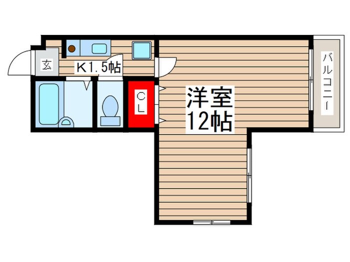 ラクダの物件間取画像