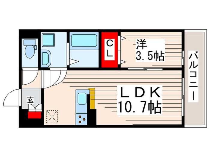 リブリ・デエムの物件間取画像