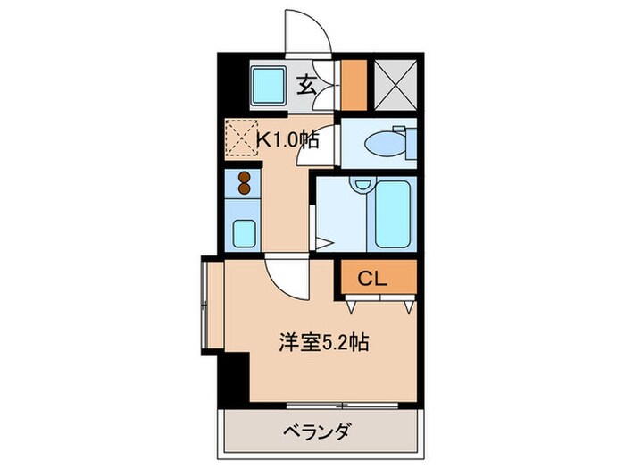 ディモ－ラ都立大学の物件間取画像