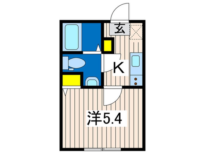 South Lagoon六ッ川１丁目の物件間取画像