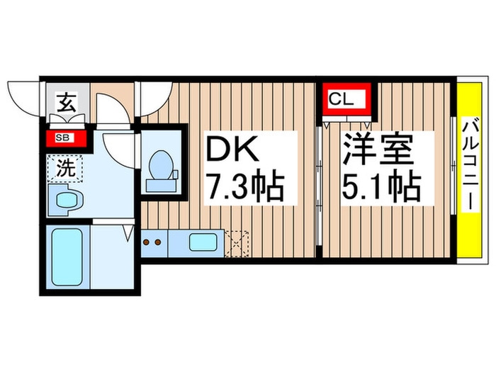 アリビオの物件間取画像