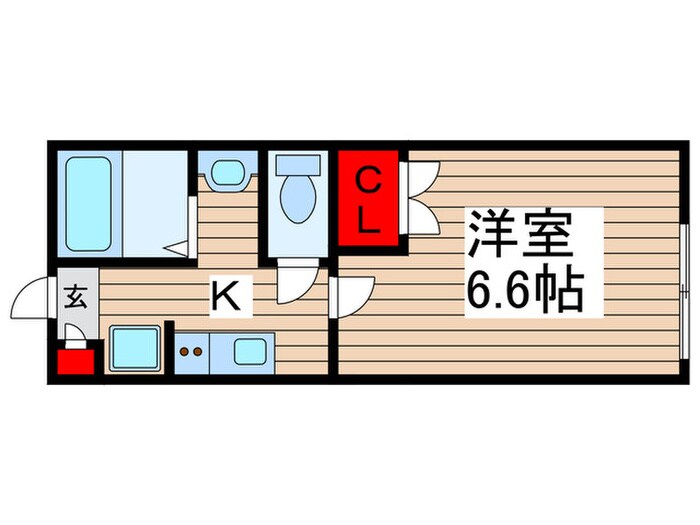 グランコート志津の物件間取画像