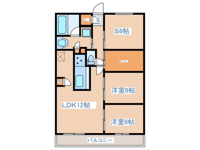 八王子レジデンスの物件間取画像