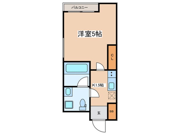 La luce karasuyamaの物件間取画像