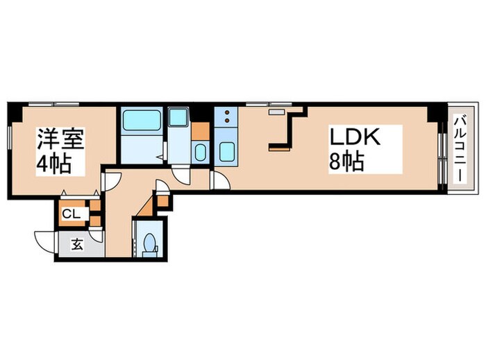 ウェルシャン第２池袋（802）の物件間取画像