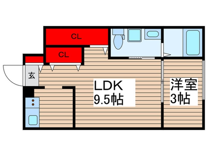 VAU house東千葉の物件間取画像