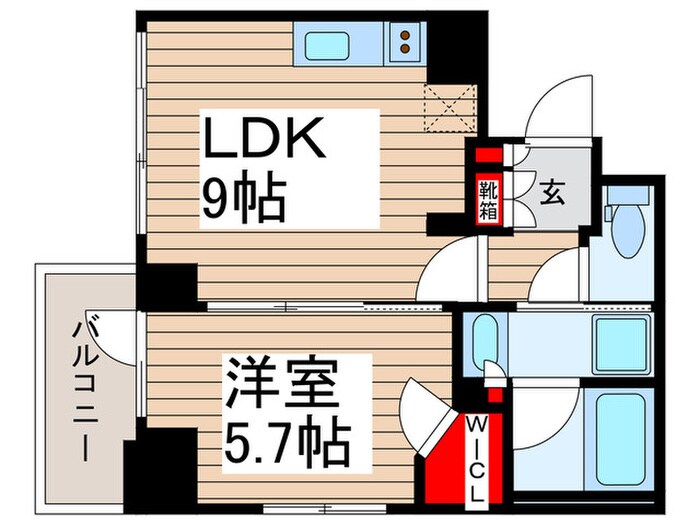 クレストコート錦糸町の物件間取画像