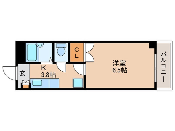 サニーガーデンの物件間取画像