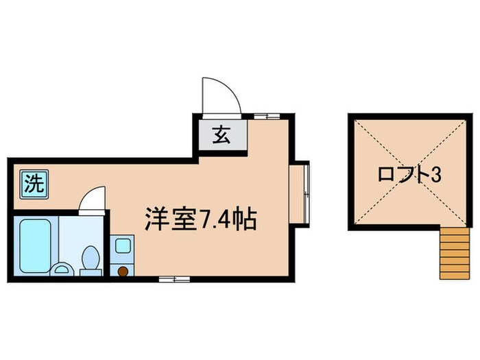 物件間取画像