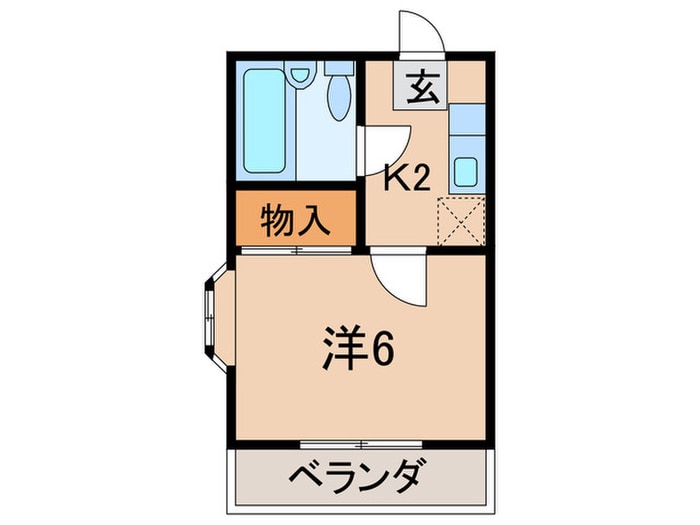 サンハイムＴＫの物件間取画像