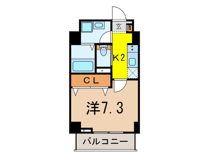 メゾン・ド・クロシェットの物件間取画像