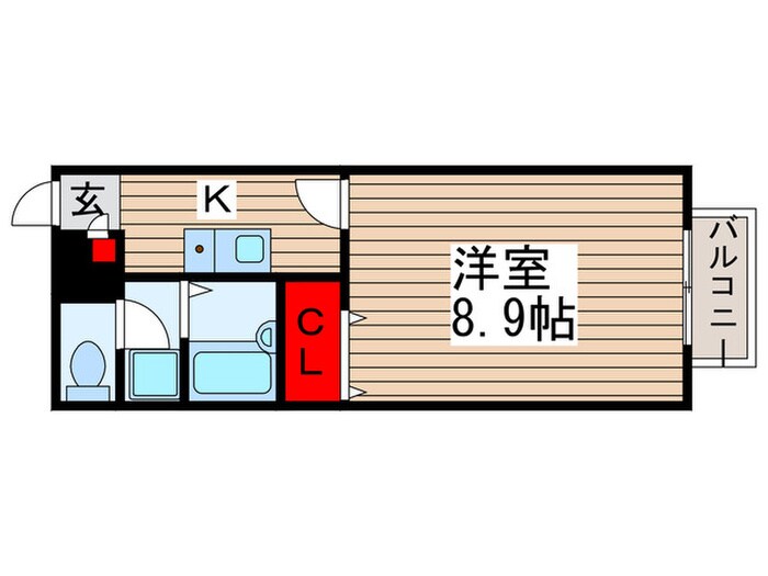 アムール　ｅｓｔ　ｖｅｒｔの物件間取画像