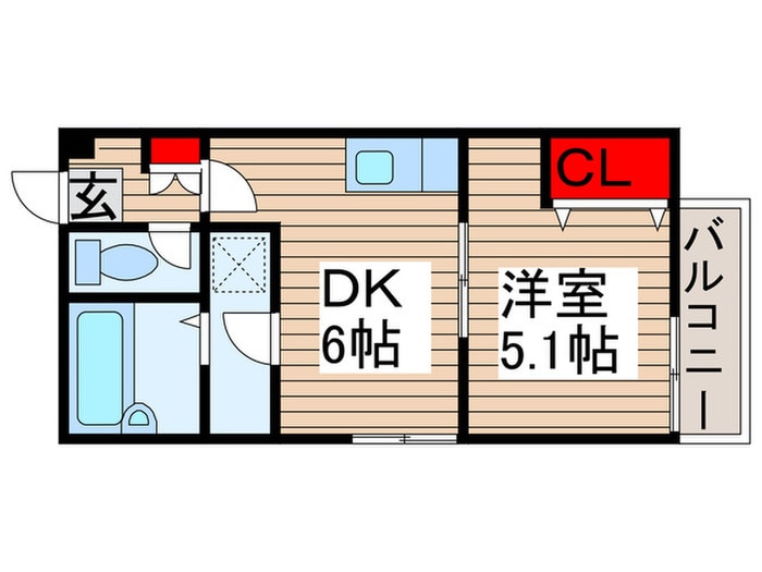 スタジオ北柏1号棟.2号棟.3号棟の物件間取画像