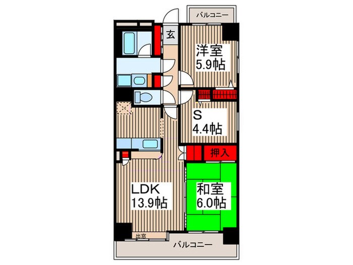 シュティ－レ　マツバラの物件間取画像