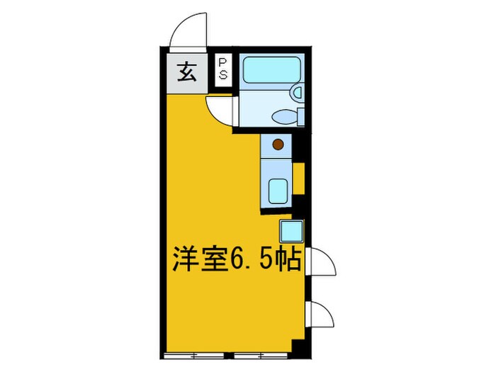 鶴田第一ビルの物件間取画像