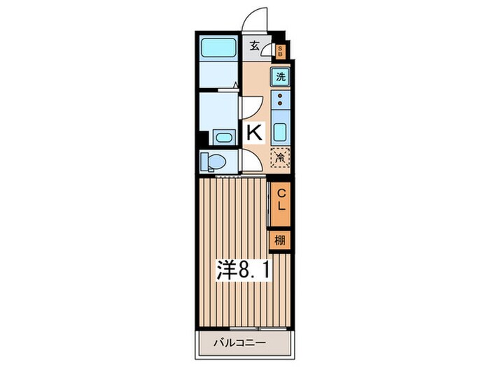 リブリ・フチュール二俣川の物件間取画像