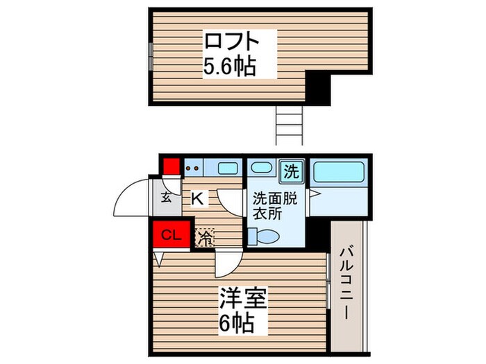 B・FLATSの物件間取画像