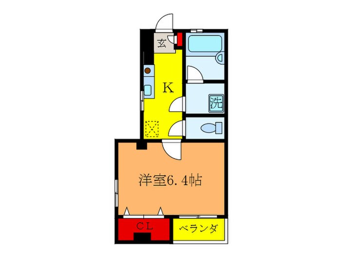 レセット高橋ビルⅡの物件間取画像