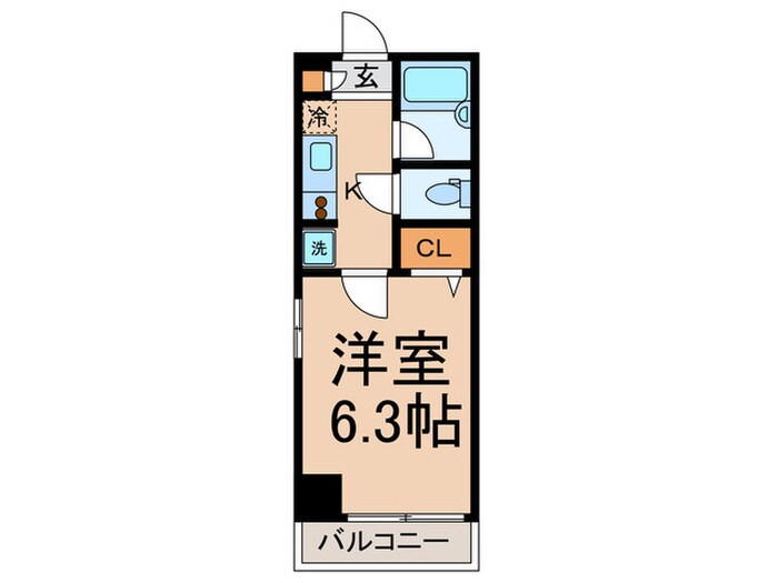 ＢＲＩＺＺ新宿中井（406）の物件間取画像