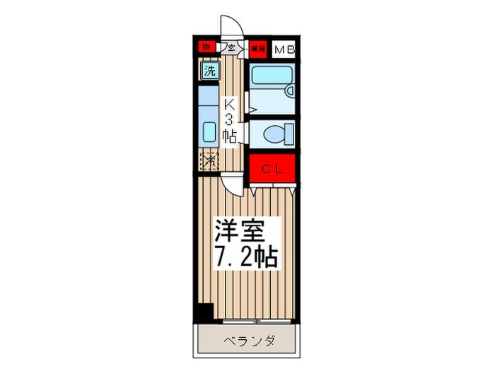 プロスペラルの物件間取画像