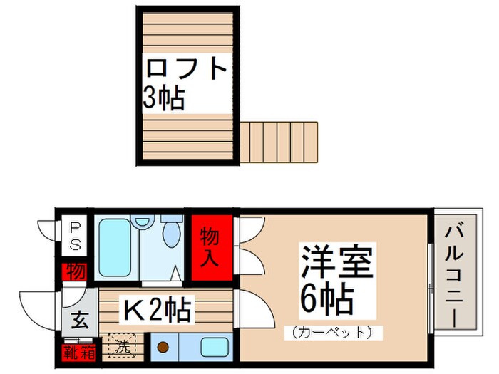 物件間取画像