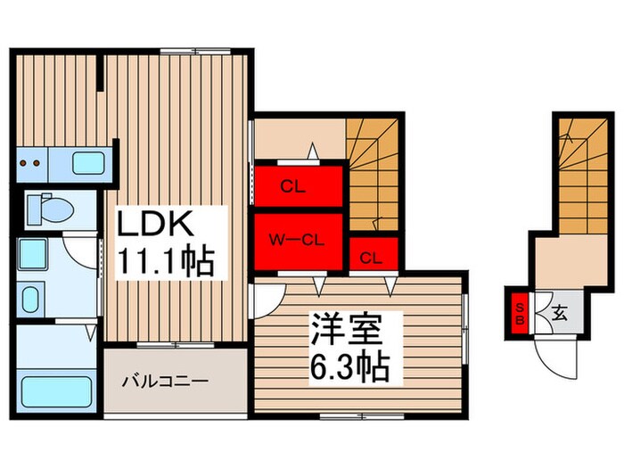 ファミリエの物件間取画像