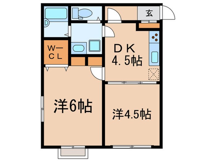 ケルンⅡの物件間取画像