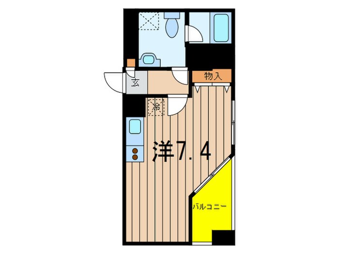 ユニフォ－ト目黒中町の物件間取画像