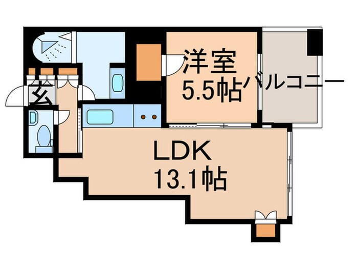 ドゥ・トゥール(4914)の物件間取画像