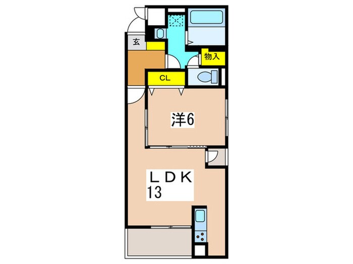 ブリッサ港南の物件間取画像