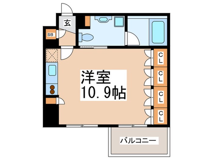 グランカーサ新宿御苑の物件間取画像